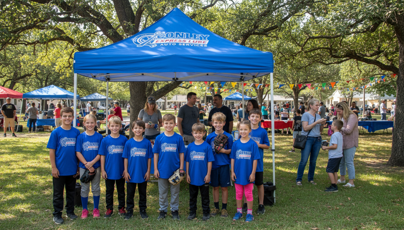 Conley Express at community event