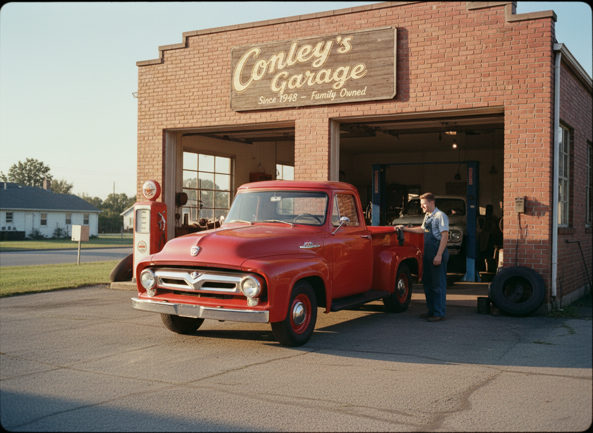 Classic Conley Express garage